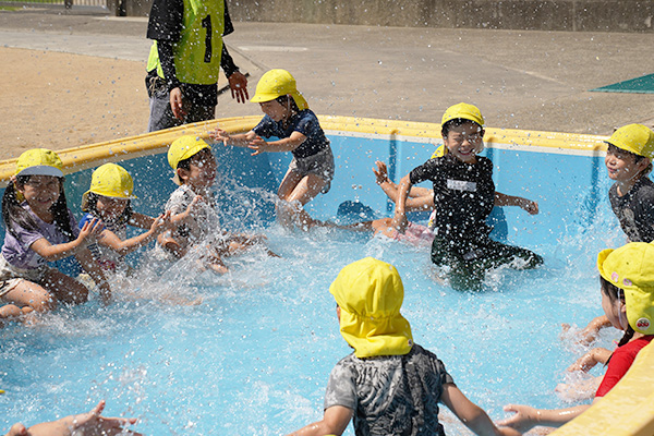 水あそび